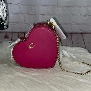 Coach Mini Heart Shaped Xbody